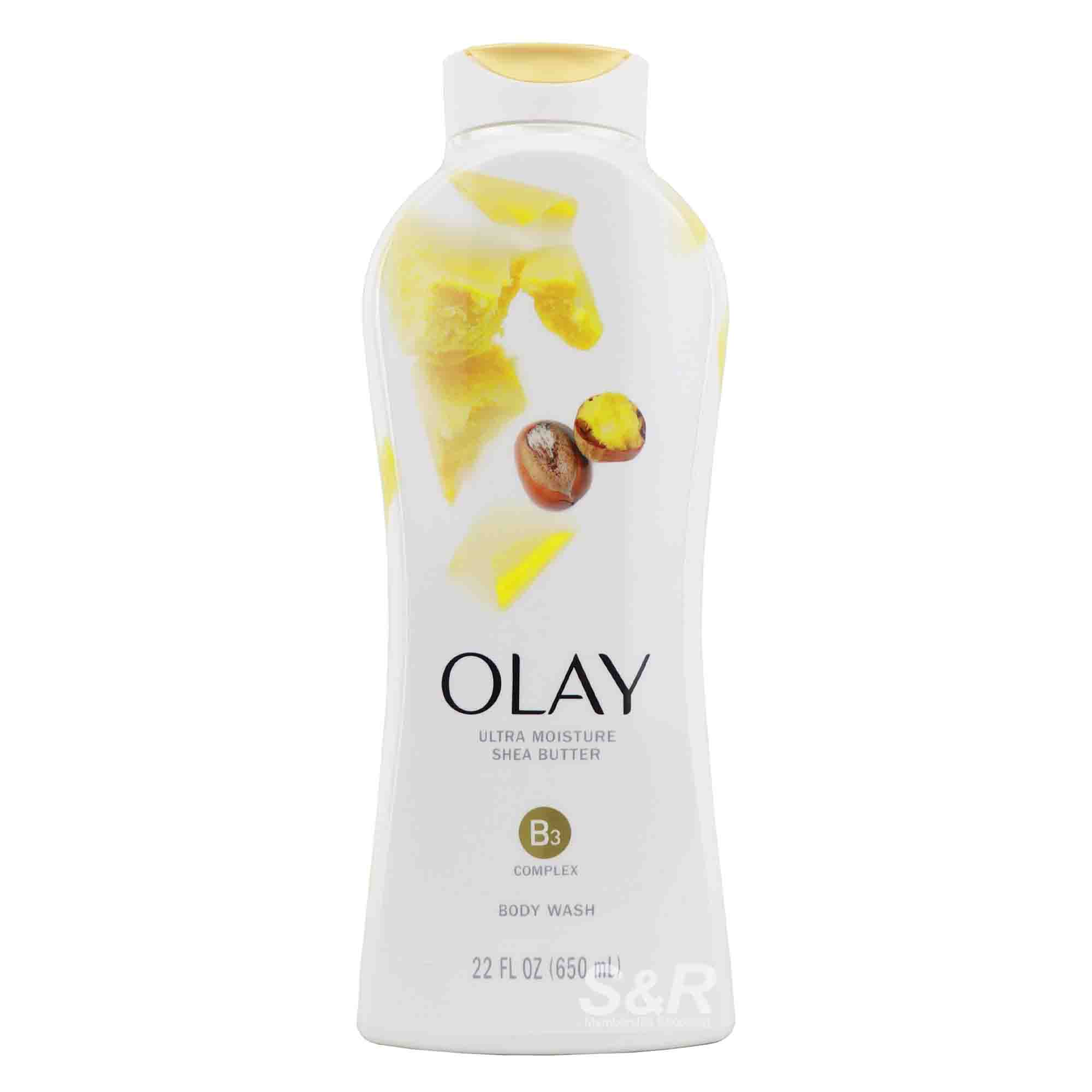 Olay Ultra Moisture Shea Butter Body Wash 650mL